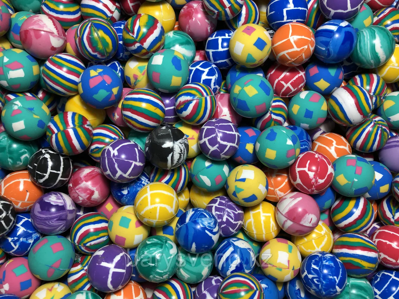 Мячи прыгуны 25 мм "Китай-Микс 1" 250 шт/уп