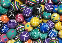 Мячи-прыгуны 32 мм "Ассорти" 100 шт/уп