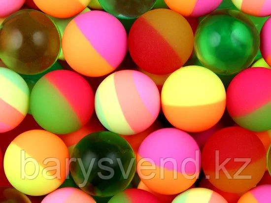 Мячи прыгуны 45 мм "Двухцветный" 50 шт/уп