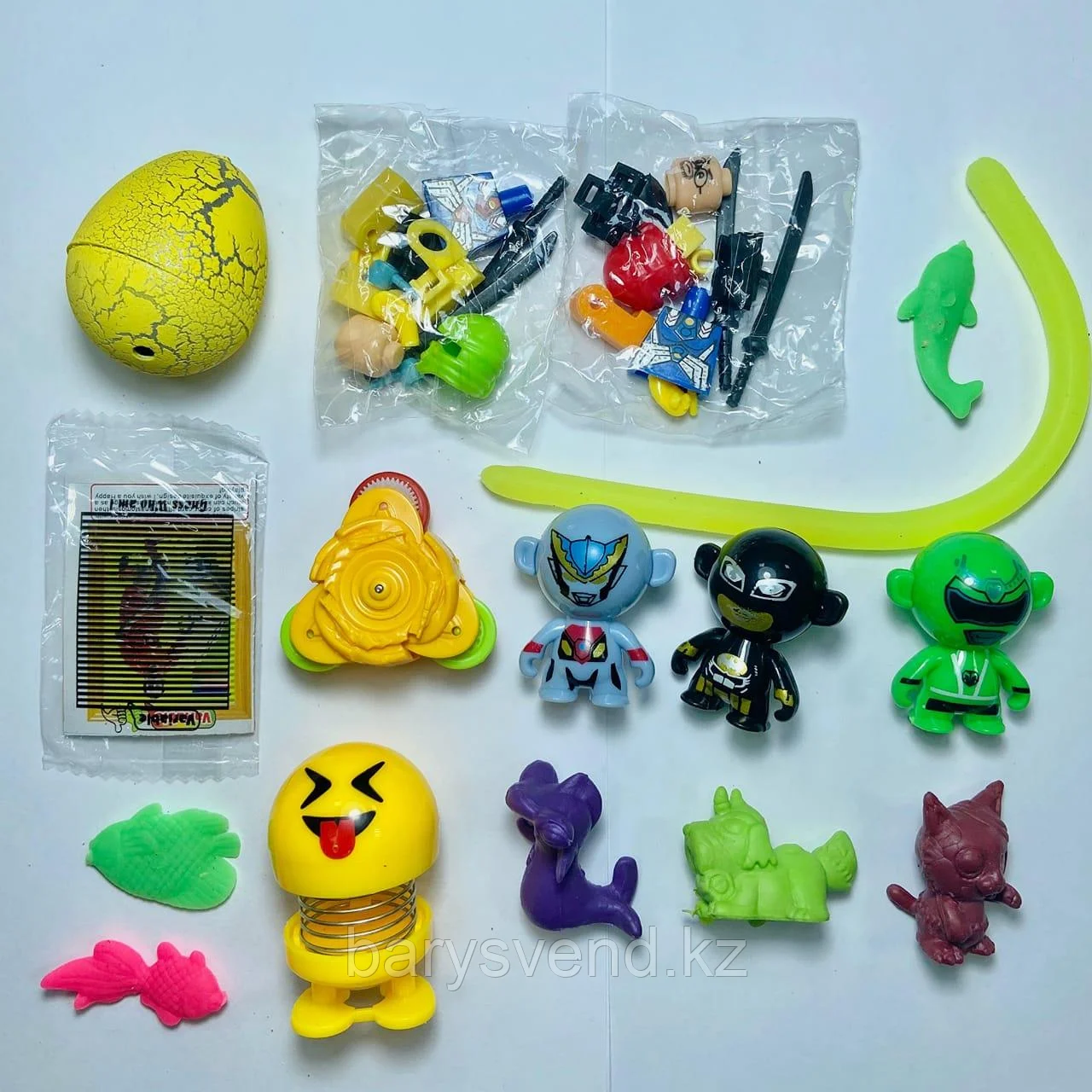 Игрушки в капсулах 45 мм "Микс 6" 50 шт/уп