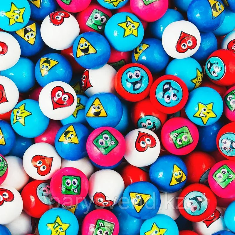 Жев. резинка Zed Candy «Озорная геометрия» Диаметр 22 мм.