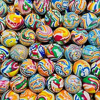 Мячи прыгуны 25 мм "Стихия" 100 шт/уп