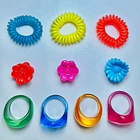 Игрушки в капсулах 34 мм "Принцесса" (100 шт/уп)