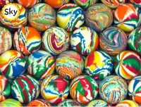 Мячи 32 мм "Стихия" (50 шт в уп)