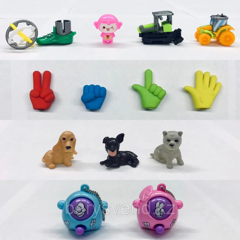 Игрушки в капсулах 45 мм "Микс 3" (50 шт в уп)