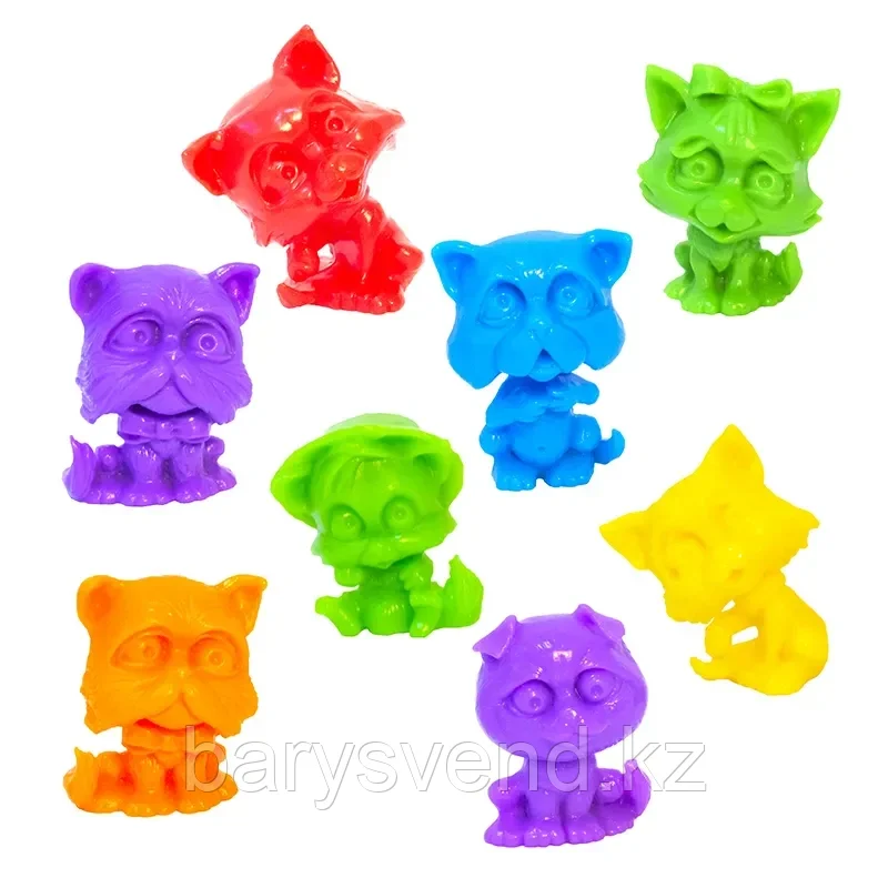 Игрушки в капсулах 45 мм "Котики" (50 шт в уп)