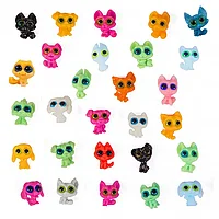 Игрушки в капсулах 34 мм "Животные" (100 шт/уп)