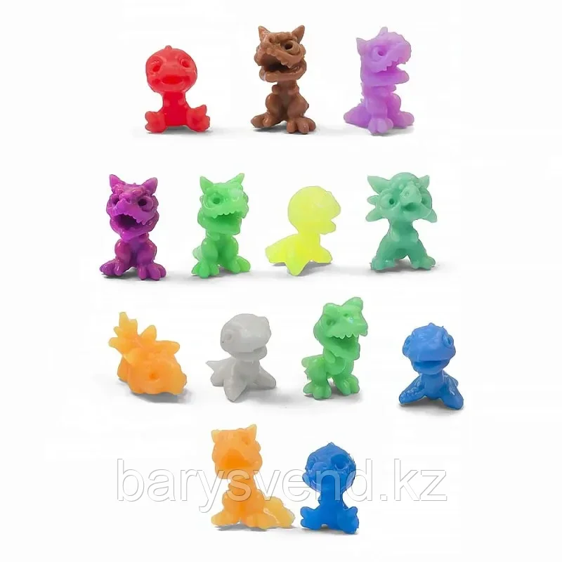 Игрушки в капсулах 34 мм "Динозавры" (100 шт/уп)