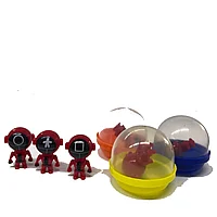 Игрушки в капсулах 45 мм "Squid  Game" (50 шт в уп)