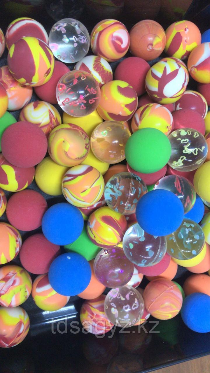 Мячи-прыгуны 32 мм  "Микс 3" 100 шт/уп