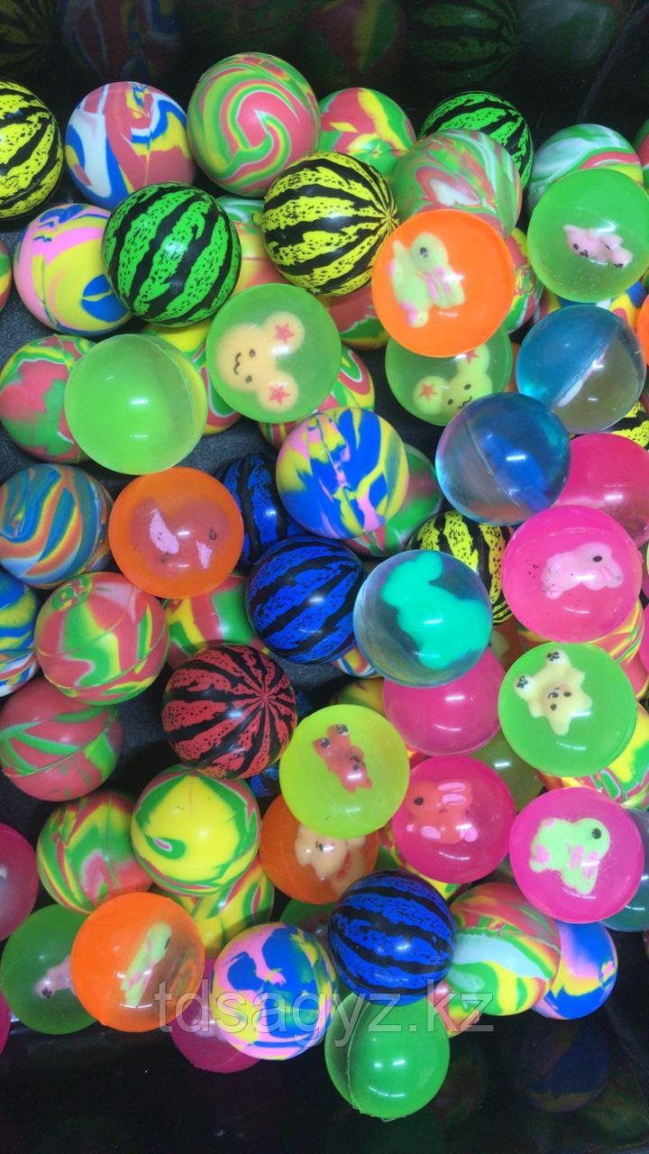 Мячи-прыгуны 32 мм  "Микс 6" 100 шт/уп