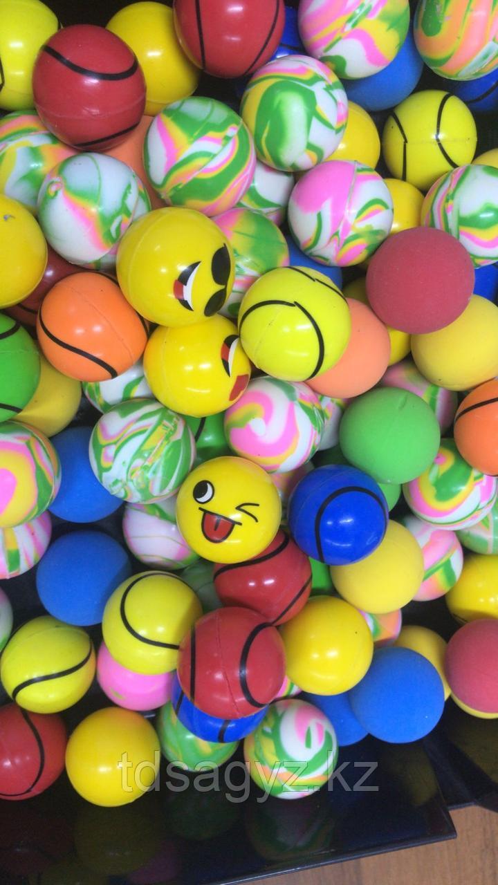 Мячи-прыгуны 32 мм  "Микс 9" 100 шт/уп