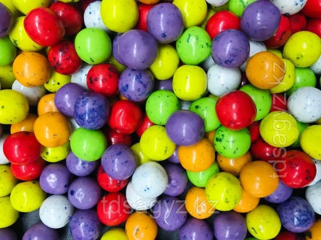 Жев. резинка 16 мм  SAGYZ "Дино Боллз" (500 шт в упаковке) (цена за 1шт - 4,95)
