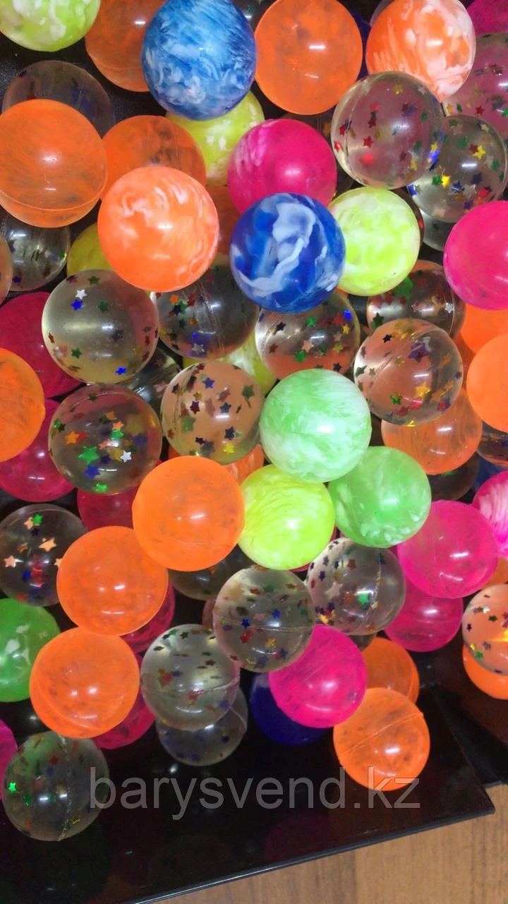 Мячи-прыгуны "Микс 12" 25 мм (в упаковке 100шт)