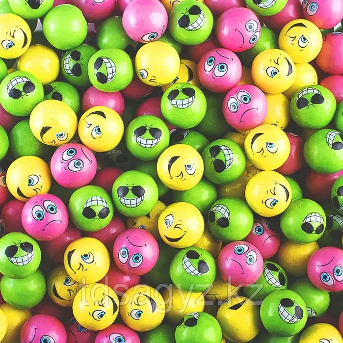 Жев. резинка 21 мм "Весёлая семейка" 205 шт/уп (ZED Candy)