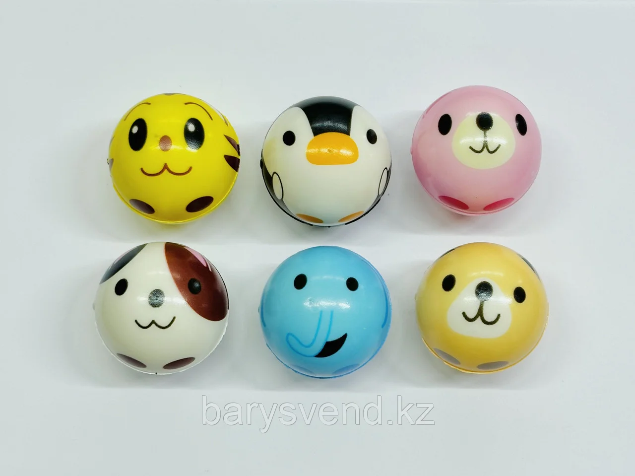 Мячи 45 мм "Мордашки" (20 шт в уп) (цена за 1шт - 62,5тг)