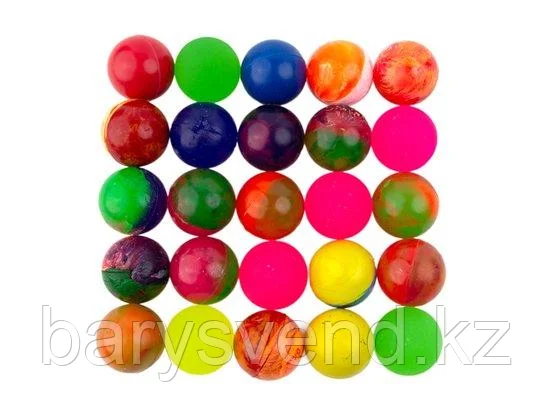 Мячи 45 мм "Супермикс" (25 шт в уп) (цена за 1шт - 70тг)