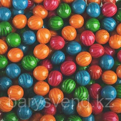 Жев. резинка 22 мм "Арбузный фестиваль" 286 шт/уп (Zed Candy)