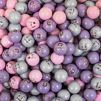 Жев. резинка 22 мм "Семейка монстров" 286 шт/уп (ZED Candy)