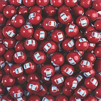 Жев. резинка 25 мм "Кола Пати" (с начинкой) 180 шт/уп (ZED Candy)