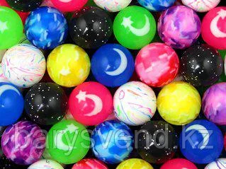 Мячи-прыгуны 32 мм "Звездопад" 100 шт/уп