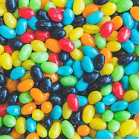 Конфеты (мармелад) "Цветной боб" Zed Candy 2 кг/уп
